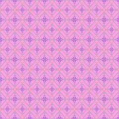 Beautiful retro seamless pattern design by geometric 