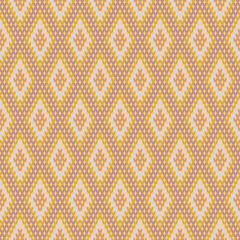 Beautiful vintage seamless pattern design by geometric 