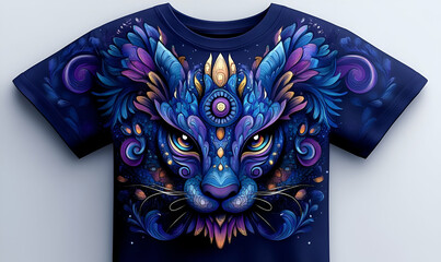 Mystical angel tshirt allover print design