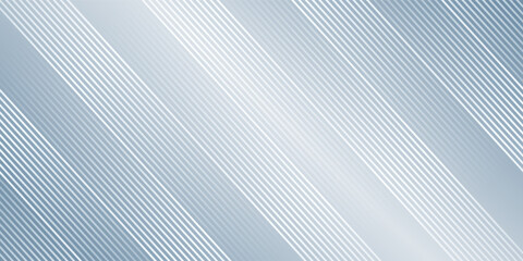 Obraz premium Abstract lines on gray background. Geometric stripe line art design for poster, brochure, cover, website, banner. modern