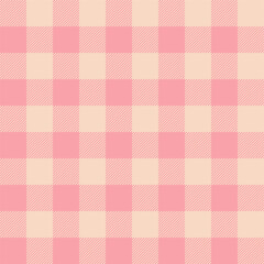 seamless plaid pattern pink orange