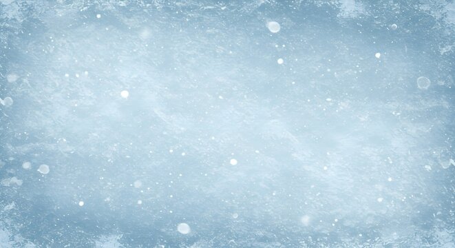 Frosty ice-blue textured background