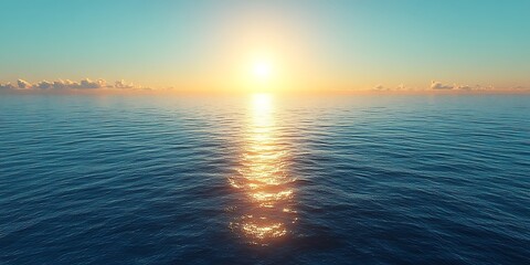 Obraz premium Sunrise over Ocean View