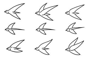 swifttow v6 line art bold dynamic shape design style