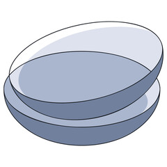 Watch Glass Chemical  Sticker