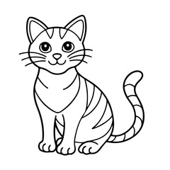 Obraz premium Cute hand drawn coloring pages, Black And White, Maze, Vector illustration, Clip Art, Antlers, Cute kawaii, line art, vector art