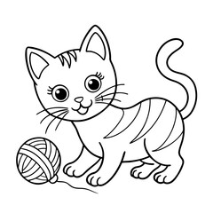 Obraz premium Cute hand drawn coloring pages, Black And White, Maze, Vector illustration, Clip Art, Antlers, Cute kawaii, line art, vector art