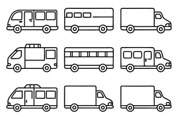 swifttransporter fx line art futuristic vehicle illustration