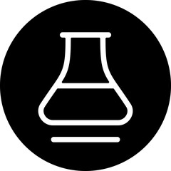 Beaker Outline Style Icon