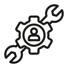 resource Line Icon