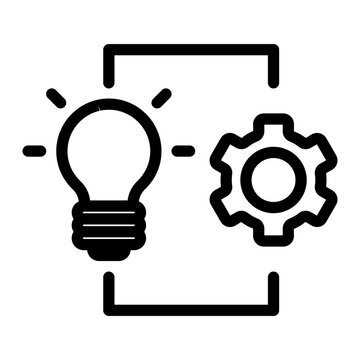 implementation Line Icon