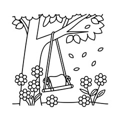 Size 8.5×8.5″ inch, Cute hand drawn coloring pages, Black And White, Maze, Vector illustration, Clip Art, Antlers, Cute kawaii, line art, vector art