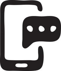 Ringing phone simple icon. Smartphone ringing. Vector ICON all icon