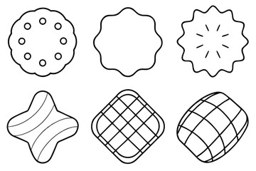 padding line art geometric pattern modern creative