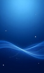 A wave of light flowing across a star-filled night sky.