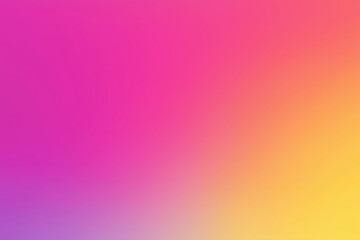 Vibrant gradient blending from pink to yellow in a smooth, soft texture background