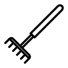 rake Line Icon