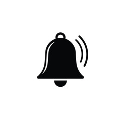 Notification Bell Vector Icon Alert Symbol Communication Sign Isolated Illustration
