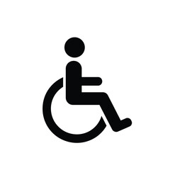 Wheelchair Accessible Symbol Accessibility Icon Wheelchair User Sign Disability Access Sign