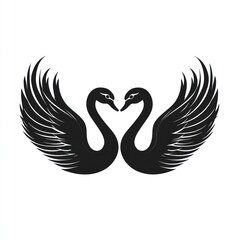 Fototapeta premium Two Swans