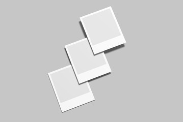 Photo Collage Blank Mockup