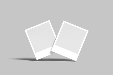 Photo Collage Blank Mockup