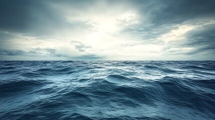 Fototapeta premium Stormy Sea Horizon