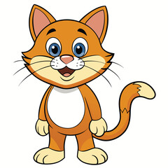 Cat love poses silhouette victor design. Adobe Illustrator Nise Artwork.