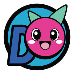 D company vector logo sign and Nise design. Adobe Illustrator   Vector design elements.