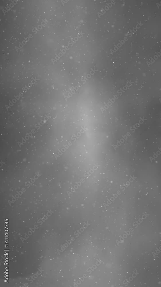 Canvas Prints looped silver white smoke texture with particles vertical animation background.