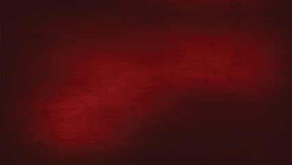 Abstract red and black gradient background with a grunge texture. Dark old concrete wall design. Vector illustration.