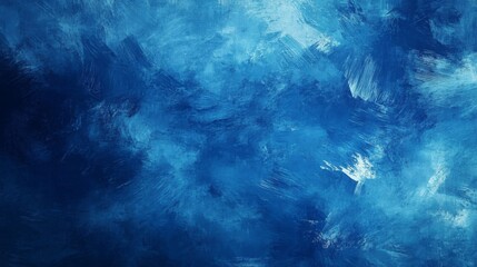 Obraz premium Abstract Blue Paint Texture Background