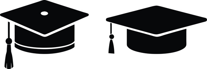 Graduation Cap Silhouette: Symbol of Academic Success