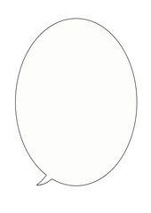 漫画用の吹き出し