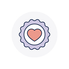 Obraz premium Sun vector icon stock illustration