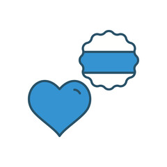 Pride  vector icon stock illustration