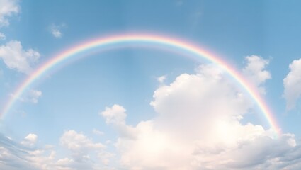 rainbow in the sky