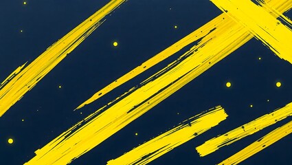 Abstract yellow black grunge texture background