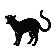 Cat Silhouette – Minimal Vector Outline

