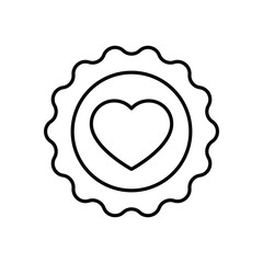 Sun  vector icon stock illustration