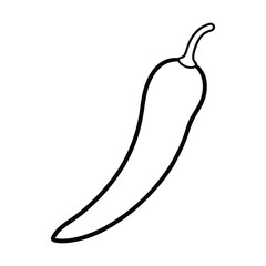 Vegetable Outline Icons - Black and White Line Art Collection