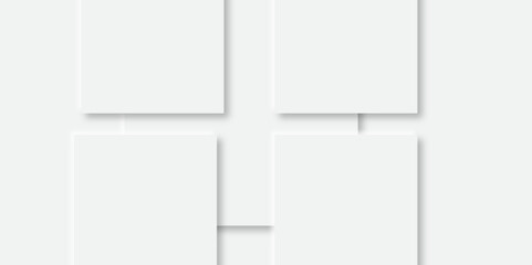 Abstract white rectangle shape geometric line background. White and grey geometric pattern texture. vector art illustration. You can use for add, poster, design artwork.