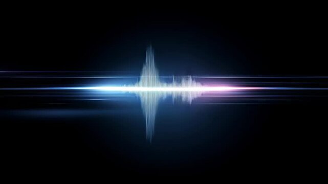 Futuristic AI Voice Wave | Artificial Intelligence
