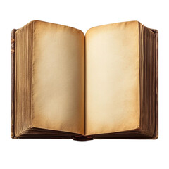 Blank book isolated [Transparent Background PNG] 