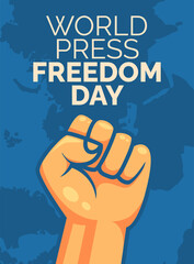 May 3 World Press Freedom Day poster Design