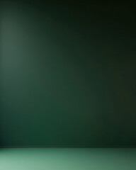 Dark Green Room Interior Wall Background