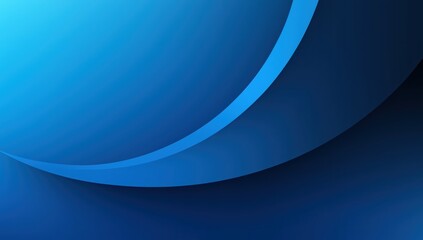 Fluid Blue Waves Creating a Serene Background with a Calm Atmosphere