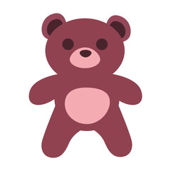 Adorable teddy bear holding a heart surrounded by floating love symbols. Perfect for Valentine’s Day, romantic gifts, cute greeting cards, or sweet love-themed illustrations.