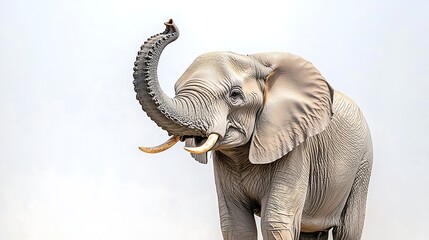 Obraz premium Elephant Portrait in Wildlife