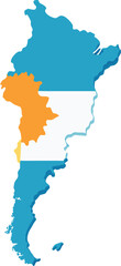 Argentina map